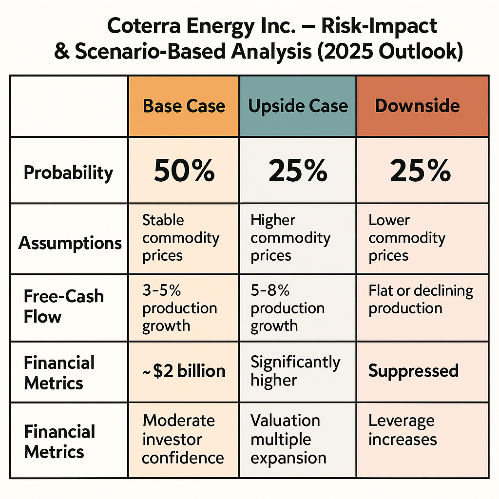 Should I trade Coterra Energy Inc. or CTRA? A Risk-Impact and Scenario-Based Analysis