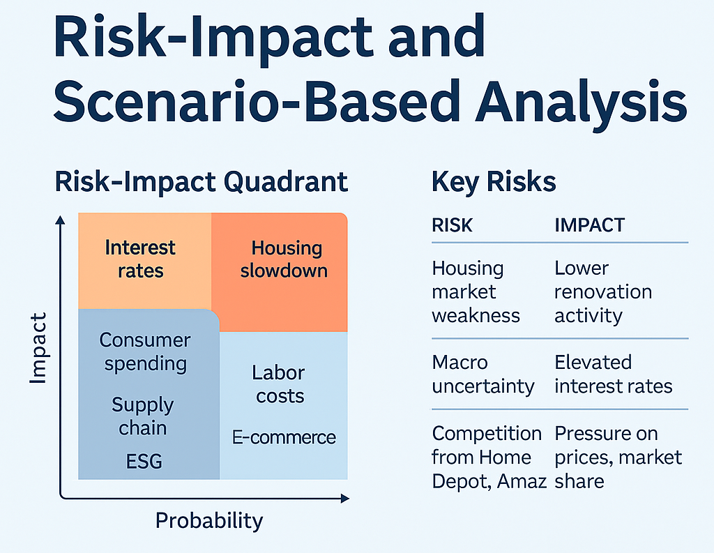 Should I trade Lowe’s or LOW? A Risk-Impact and Scenario-Based Analysis