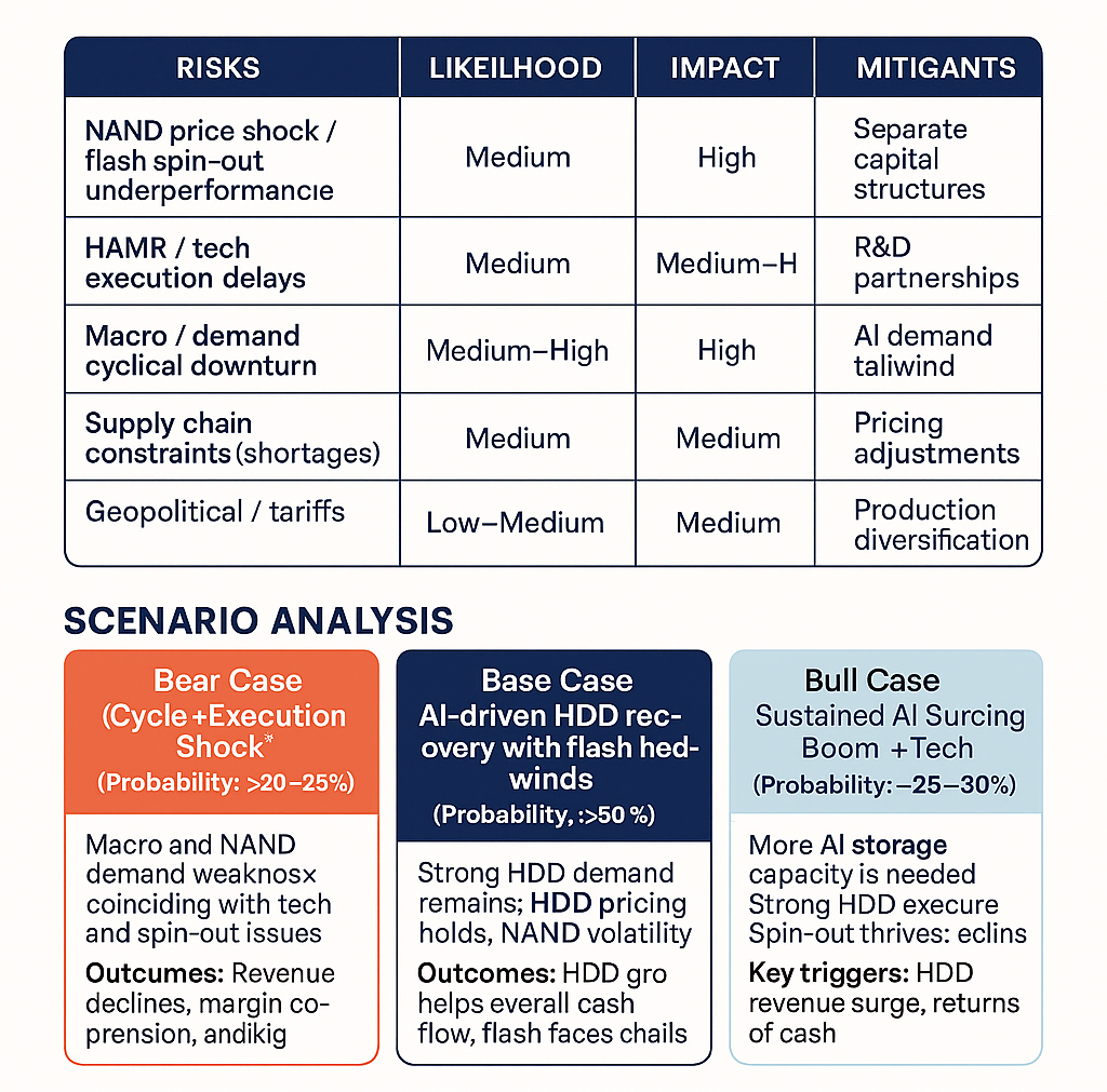 Should I trade Western Digital or WDC? A Risk-Impact and Scenario-Based Analysis