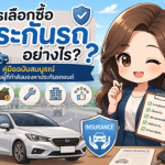 ควรเลือกประกันรถยนต์อย่างไร